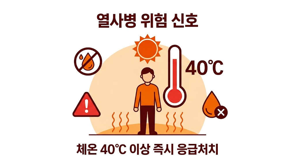 열사병 전조증상 아이 체온 위험 수치 응급 대처법