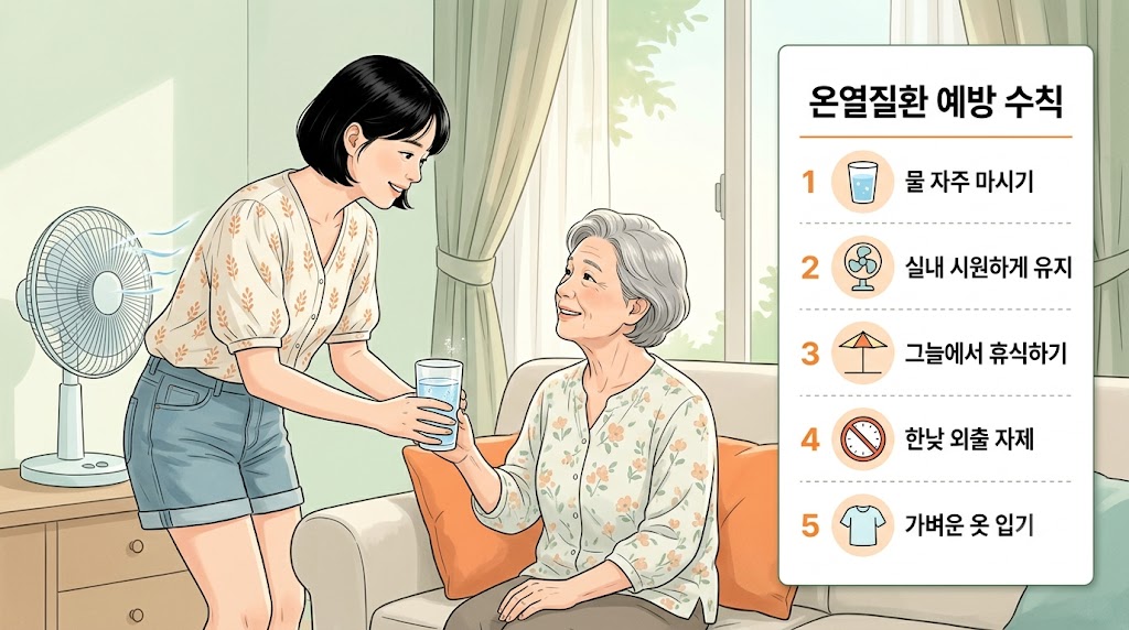 노인 온열질환 응급 대처법 – 즉시 해야 할 조치