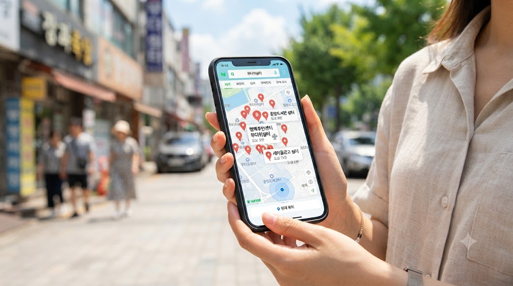 무더위쉼터 위치 찾기 – 스마트폰 앱 검색 방법