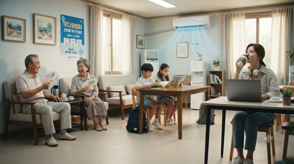 무더위쉼터 활용법 – 어르신 어린이 직장인 맞춤 이용 방법