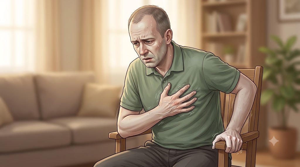 저혈당 증상 자가진단 – 식은땀과 손떨림을 경험하는 사람