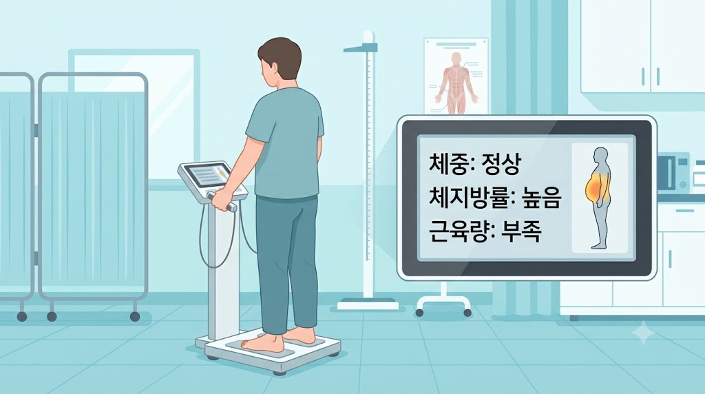 체지방률 측정 검사 — 정상체중에도 높게 나타나는 체지방 수치